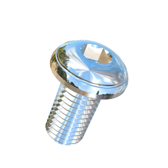 Titanium 1/4-28 X 1/2 UNF Button Head Socket Drive Machine Screw